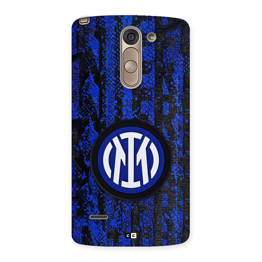 Inter Milan Texture Back Case for LG G3 Stylus