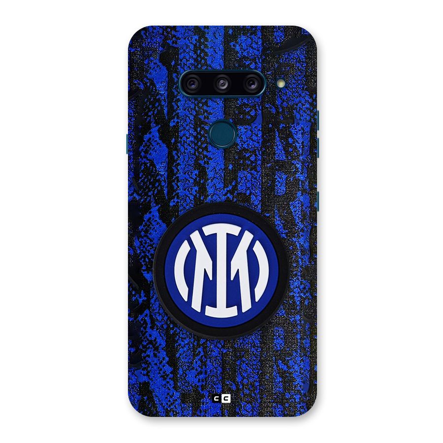 Inter Milan Texture Back Case for LG  V40 ThinQ