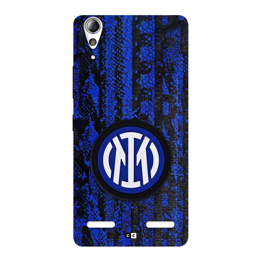 Inter Milan Texture Back Case for Lenovo A6000 Plus