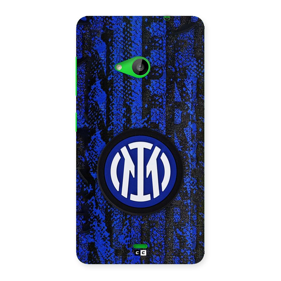 Inter Milan Texture Back Case for Lumia 535