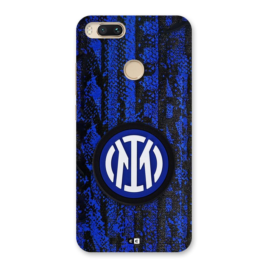 Inter Milan Texture Back Case for Mi A1