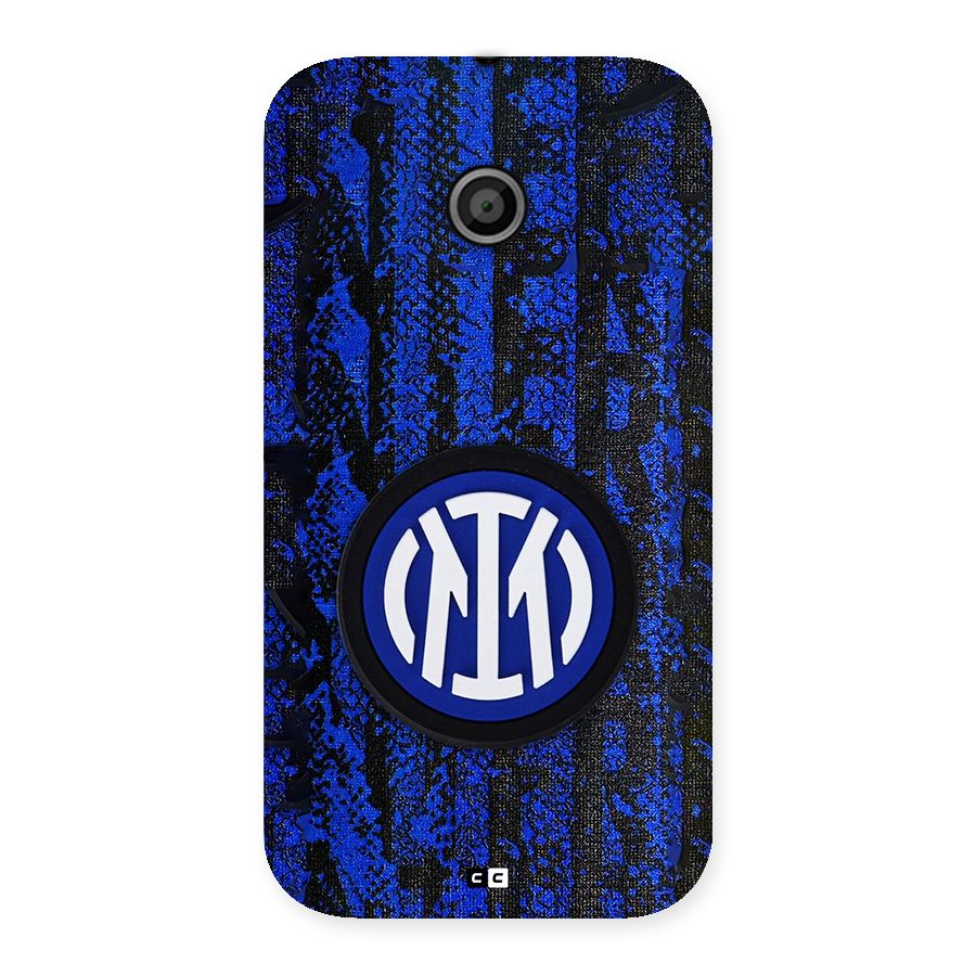 Inter Milan Texture Back Case for Moto E