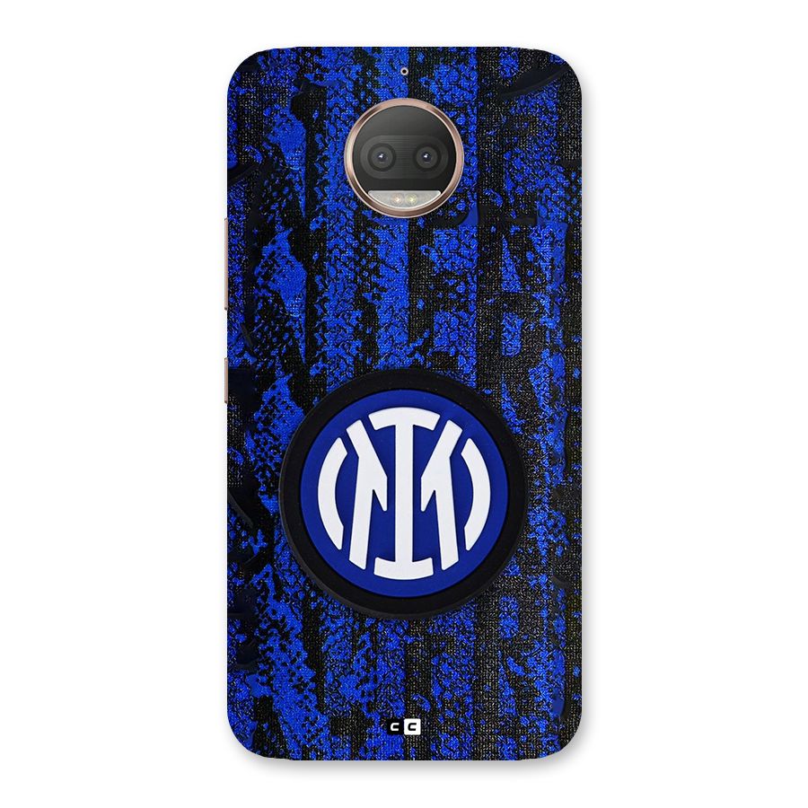 Inter Milan Texture Back Case for Moto G5s Plus