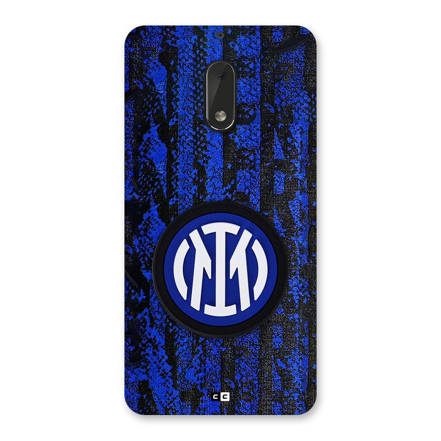 Inter Milan Texture Back Case for Nokia 6