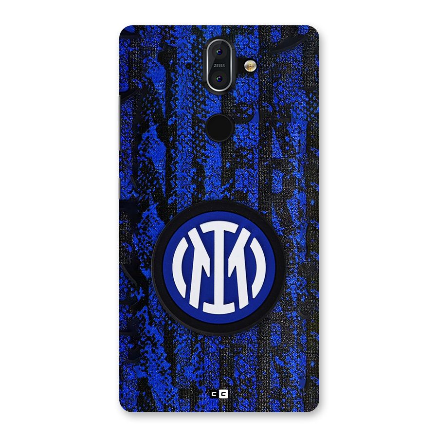 Inter Milan Texture Back Case for Nokia 8 Sirocco