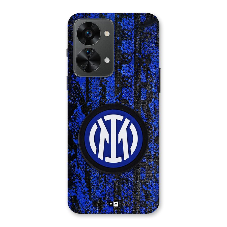 Inter Milan Texture Back Case for OnePlus Nord 2T