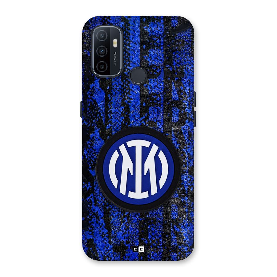 Inter Milan Texture Back Case for Oppo A33 (2020)