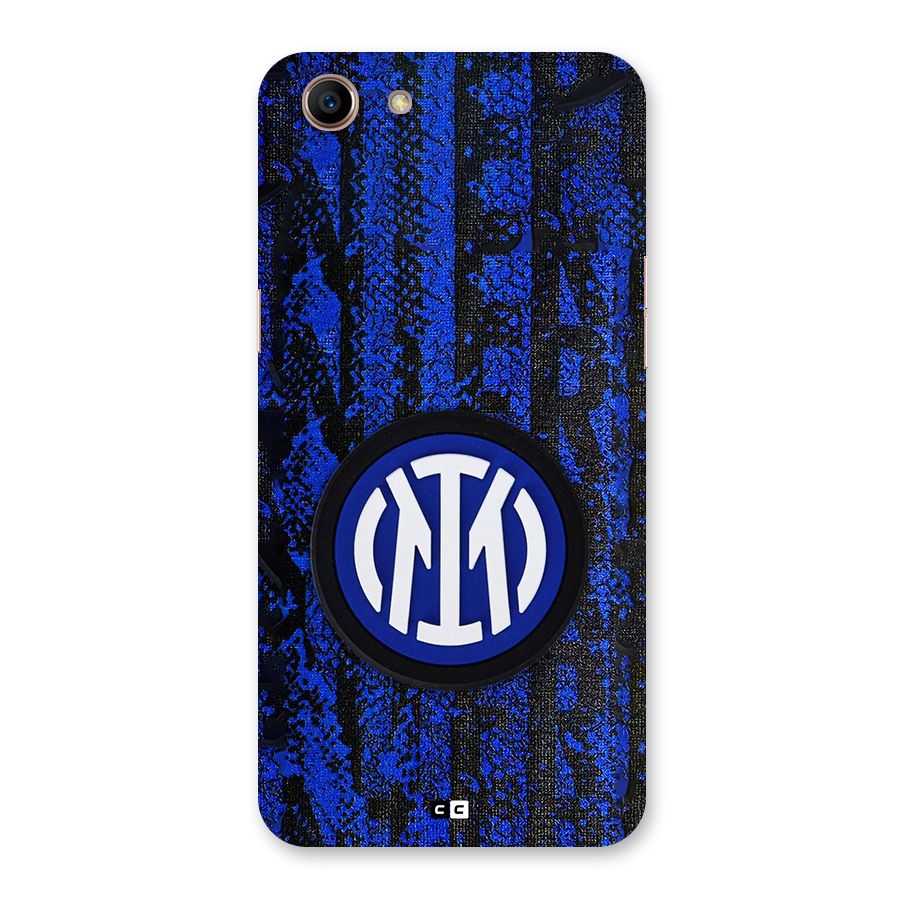Inter Milan Texture Back Case for Oppo A83 (2018)