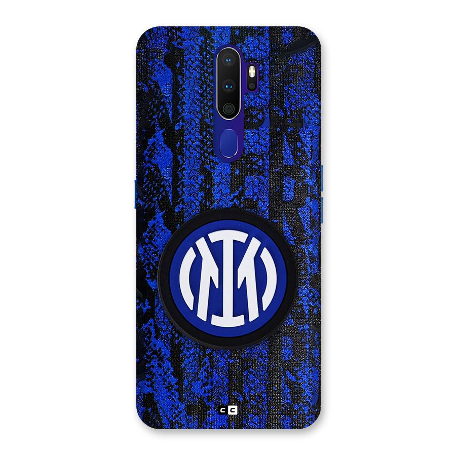 Inter Milan Texture Back Case for Oppo A9 (2020)
