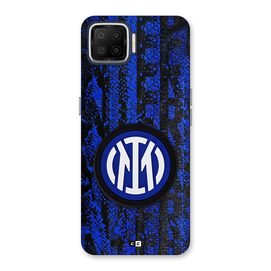 Inter Milan Texture Back Case for Oppo F17