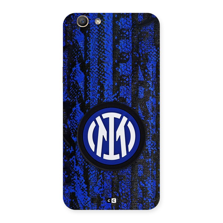 Inter Milan Texture Back Case for Oppo F1s