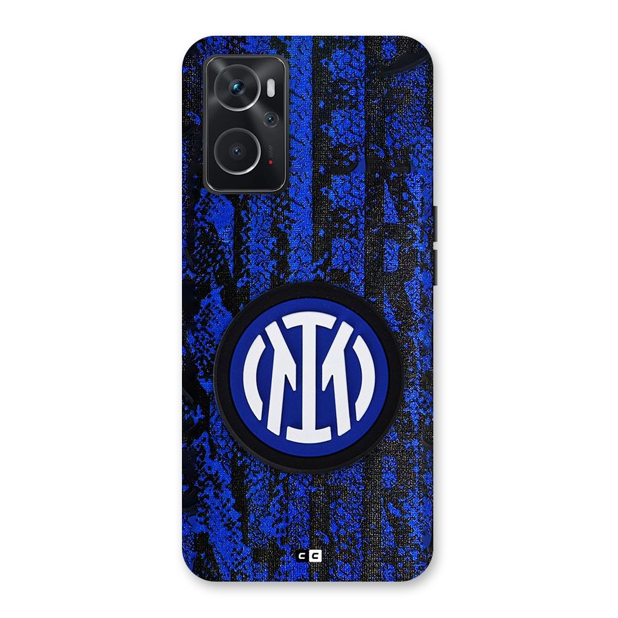 Inter Milan Texture Back Case for Oppo K10 4G