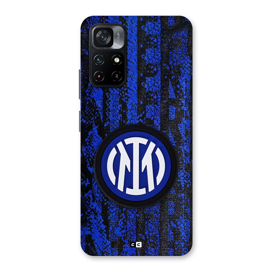 Inter Milan Texture Back Case for Poco M4 Pro 5G