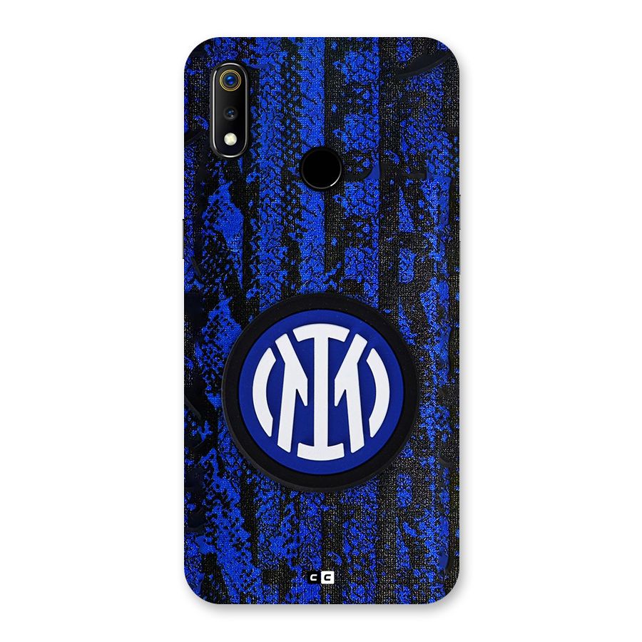 Inter Milan Texture Back Case for Realme 3