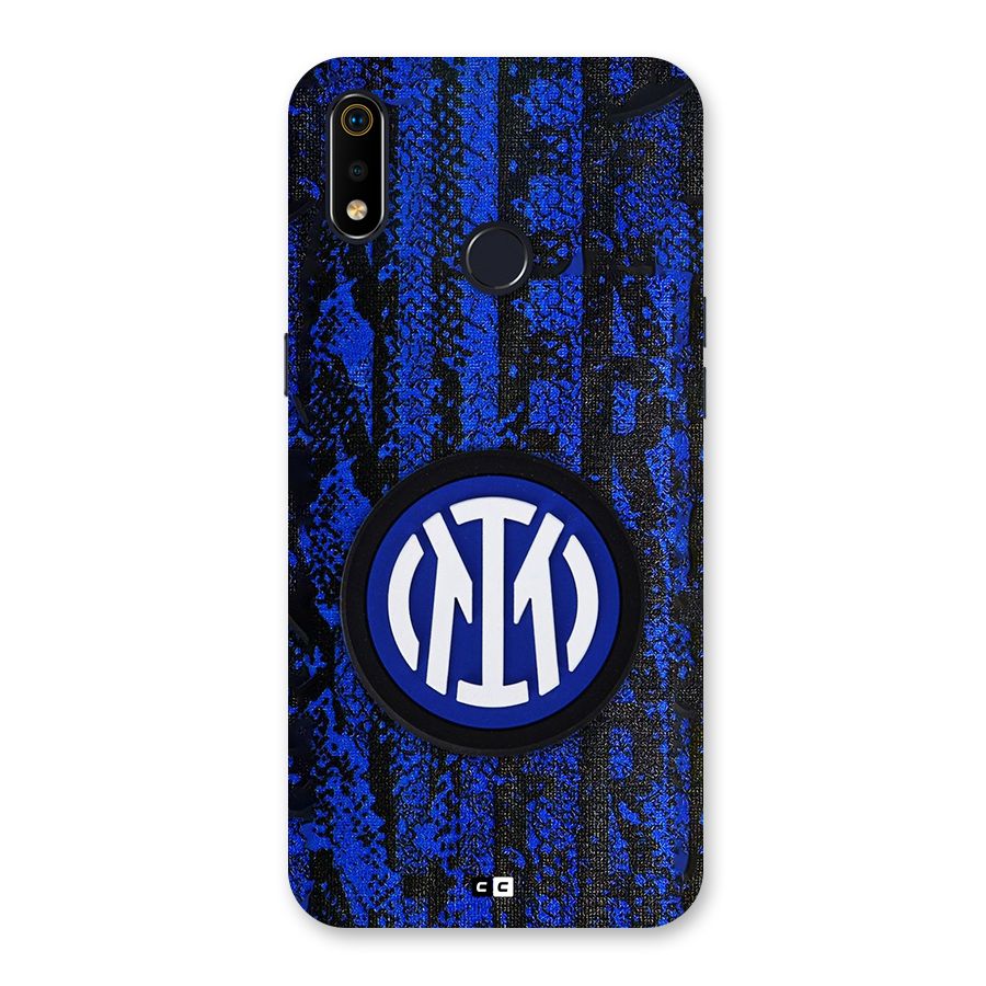 Inter Milan Texture Back Case for Realme 3i