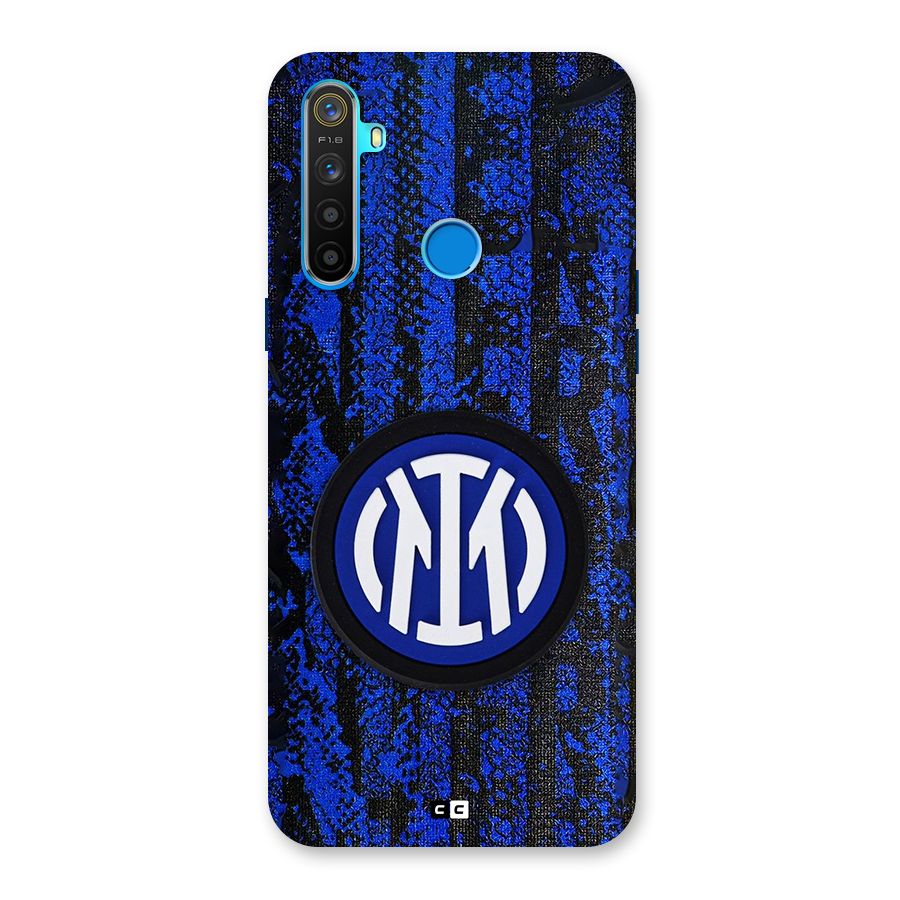Inter Milan Texture Back Case for Realme 5s