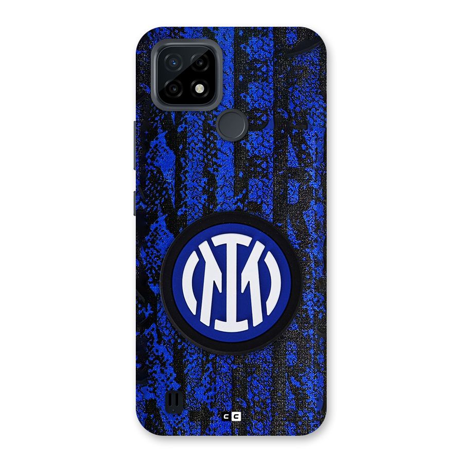 Inter Milan Texture Back Case for Realme C21