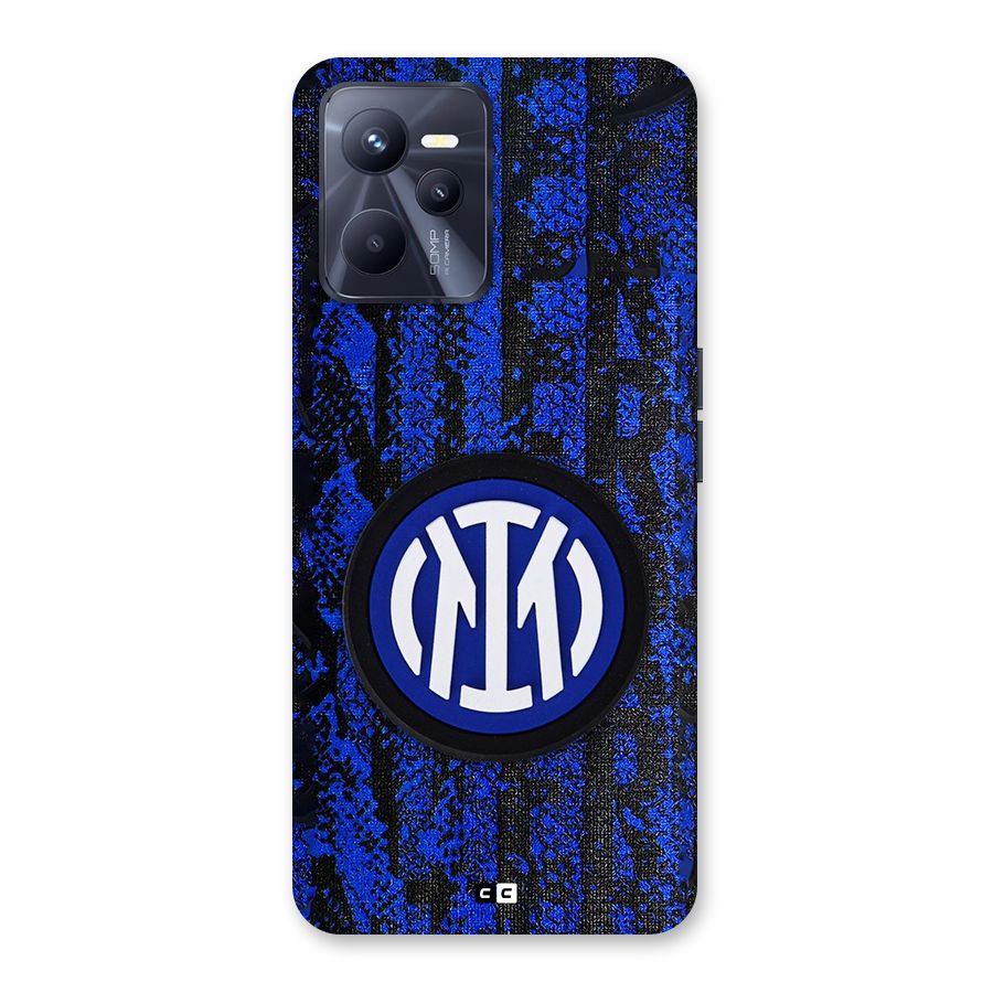 Inter Milan Texture Back Case for Realme C35