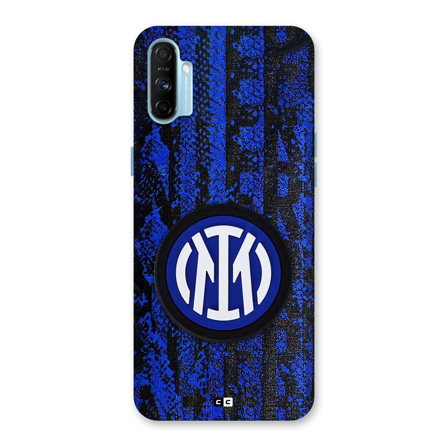 Inter Milan Texture Back Case for Realme Narzo 20A