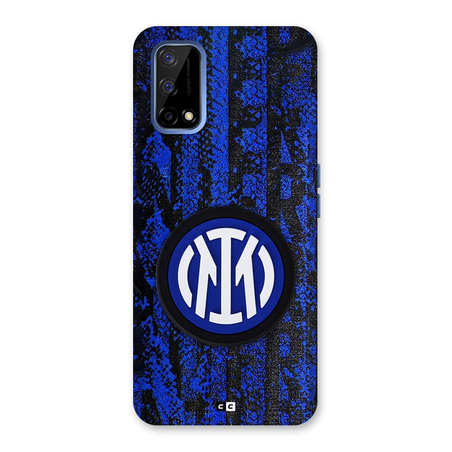 Inter Milan Texture Back Case for Realme Narzo 30 Pro