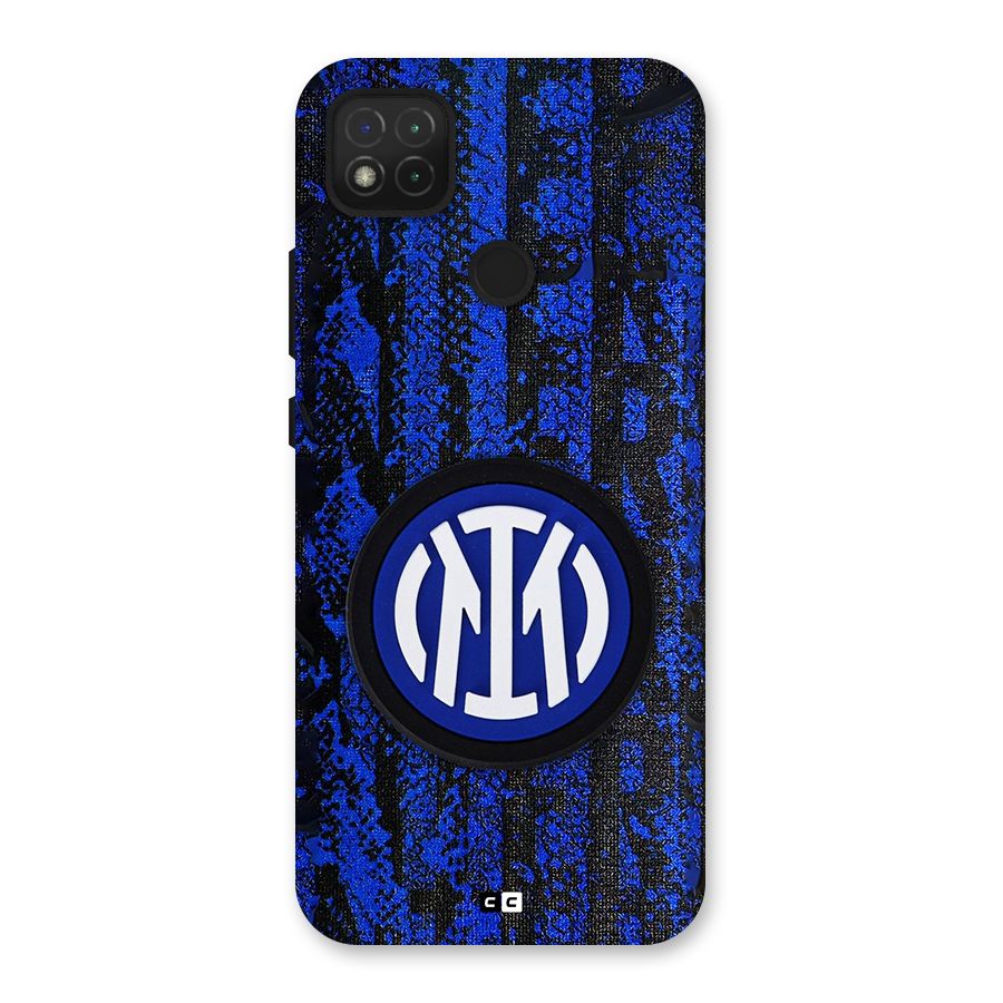 Inter Milan Texture Back Case for Redmi 9 Activ