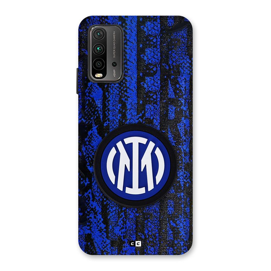 Inter Milan Texture Back Case for Redmi 9 Power