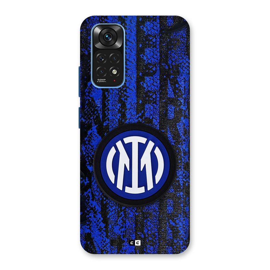 Inter Milan Texture Back Case for Redmi Note 11S