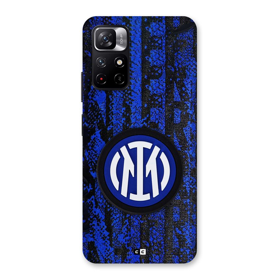 Inter Milan Texture Back Case for Redmi Note 11T 5G
