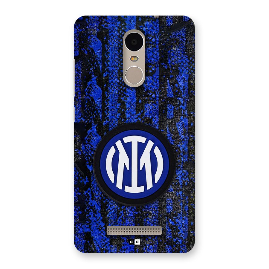 Inter Milan Texture Back Case for Redmi Note 3