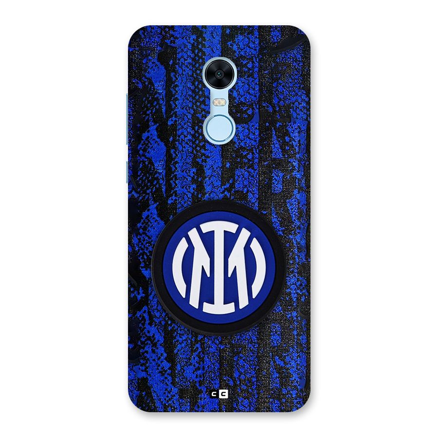 Inter Milan Texture Back Case for Redmi Note 5