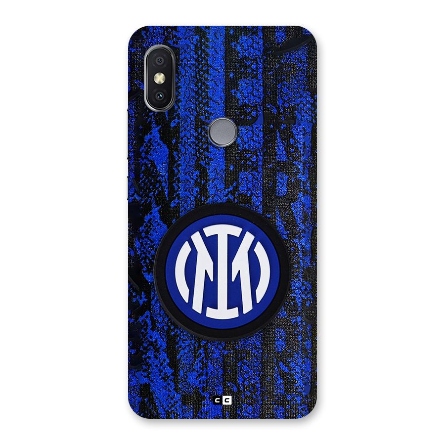 Inter Milan Texture Back Case for Redmi Y2