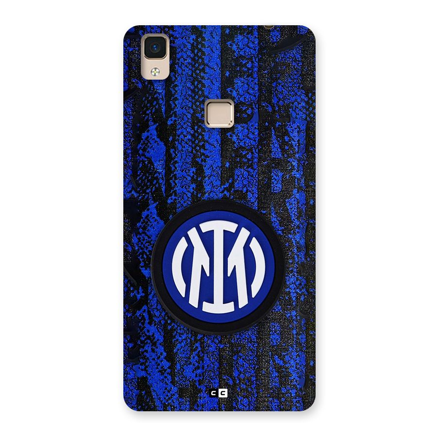 Inter Milan Texture Back Case for V3 Max
