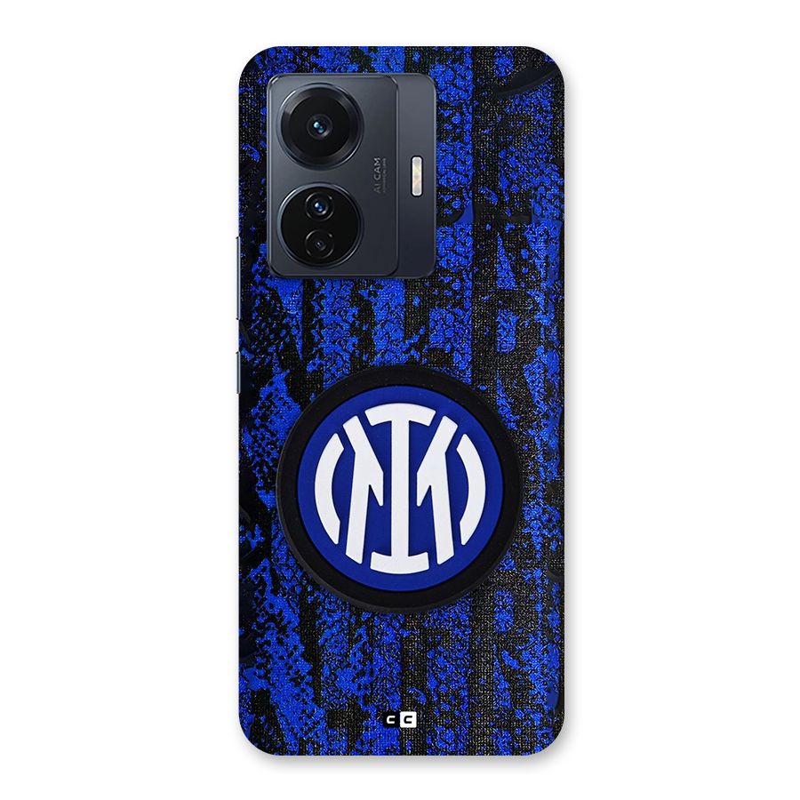 Inter Milan Texture Back Case for Vivo T1 Pro