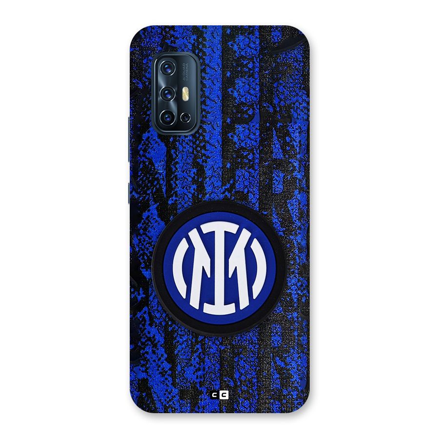 Inter Milan Texture Back Case for Vivo V17
