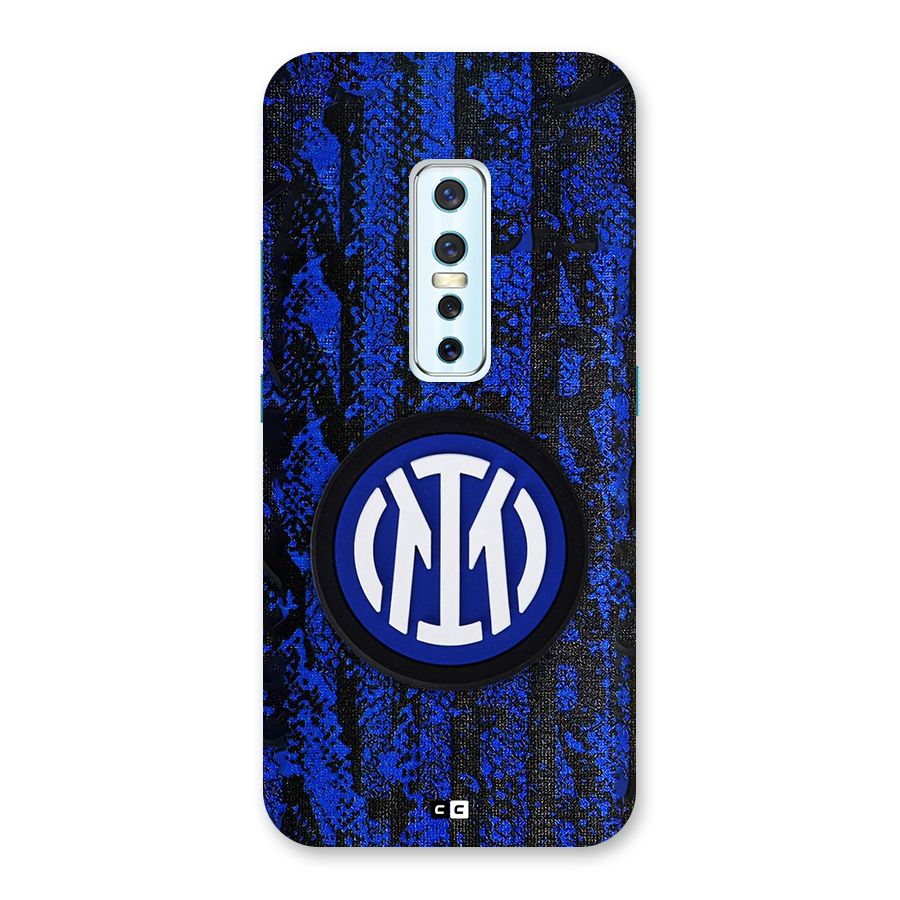 Inter Milan Texture Back Case for Vivo V17 Pro