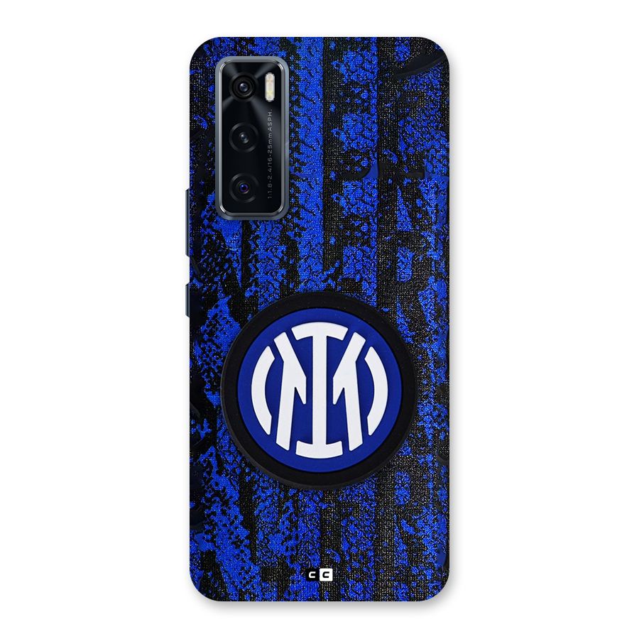 Inter Milan Texture Back Case for Vivo V20 SE