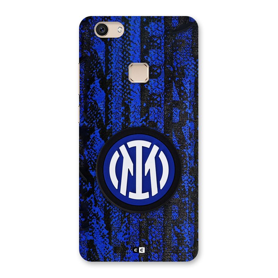 Inter Milan Texture Back Case for Vivo V7