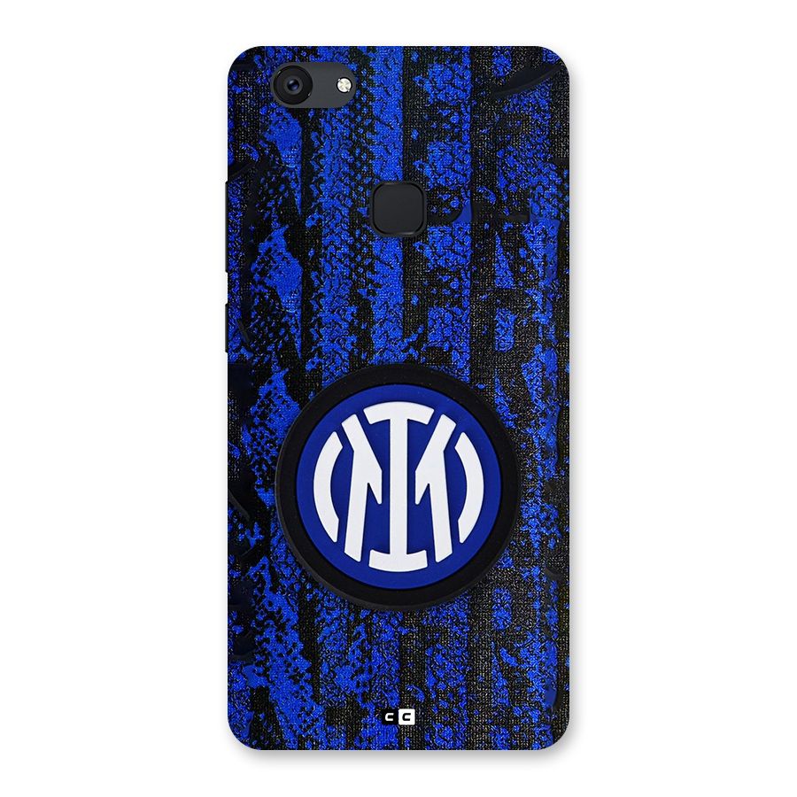 Inter Milan Texture Back Case for Vivo V7 Plus