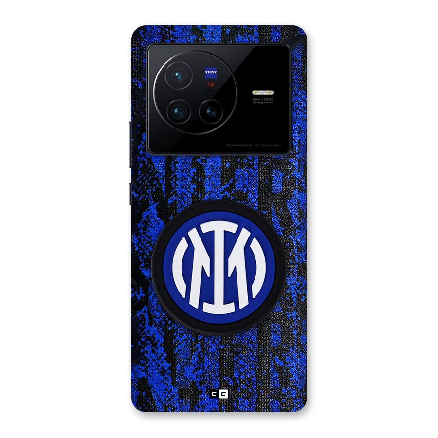 Inter Milan Texture Back Case for Vivo X80