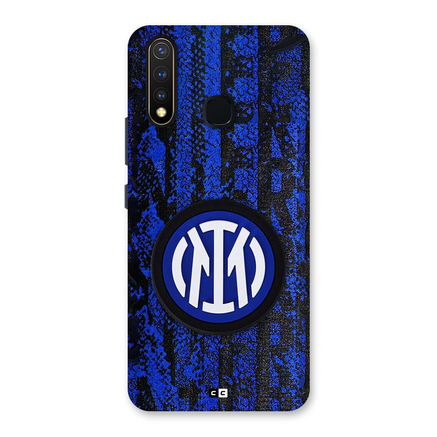 Inter Milan Texture Back Case for Vivo Y19