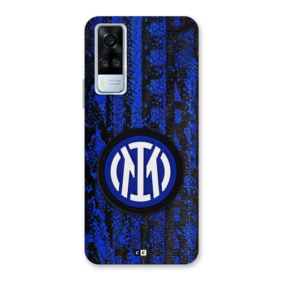 Inter Milan Texture Back Case for Vivo Y31