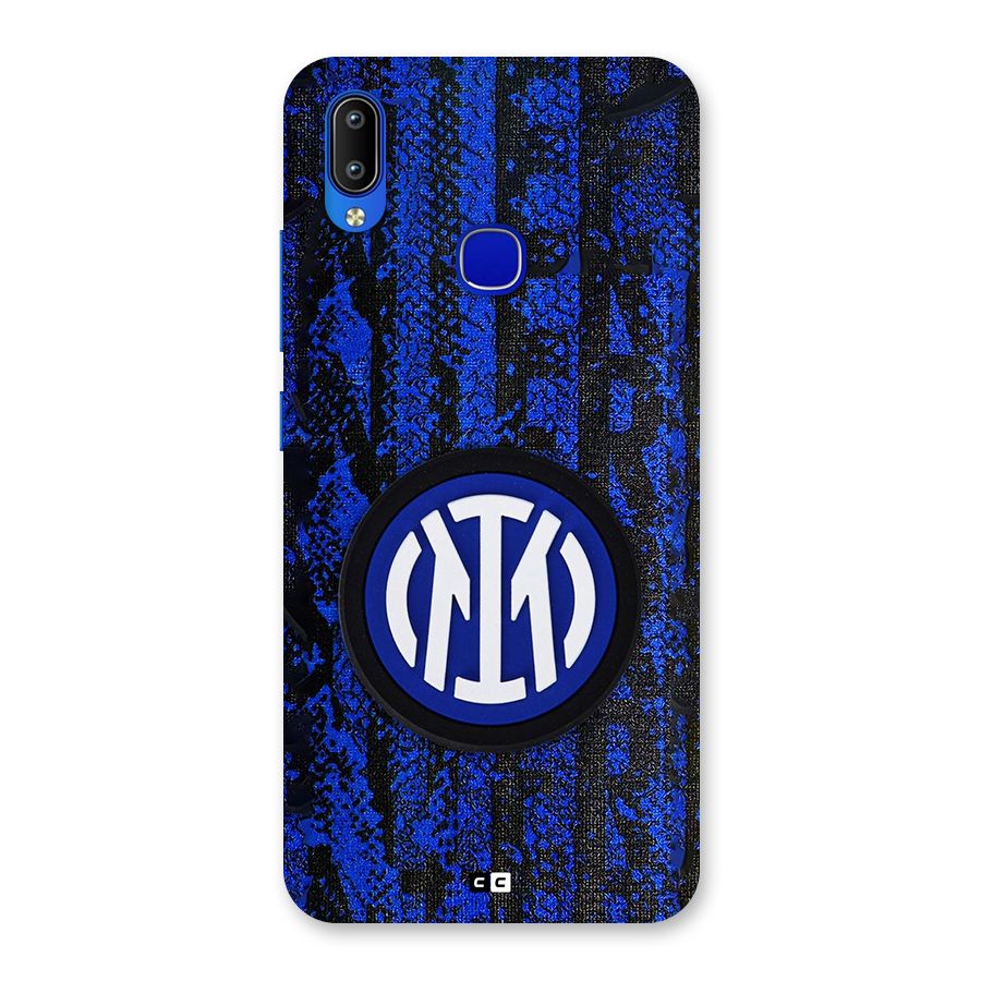 Inter Milan Texture Back Case for Vivo Y91