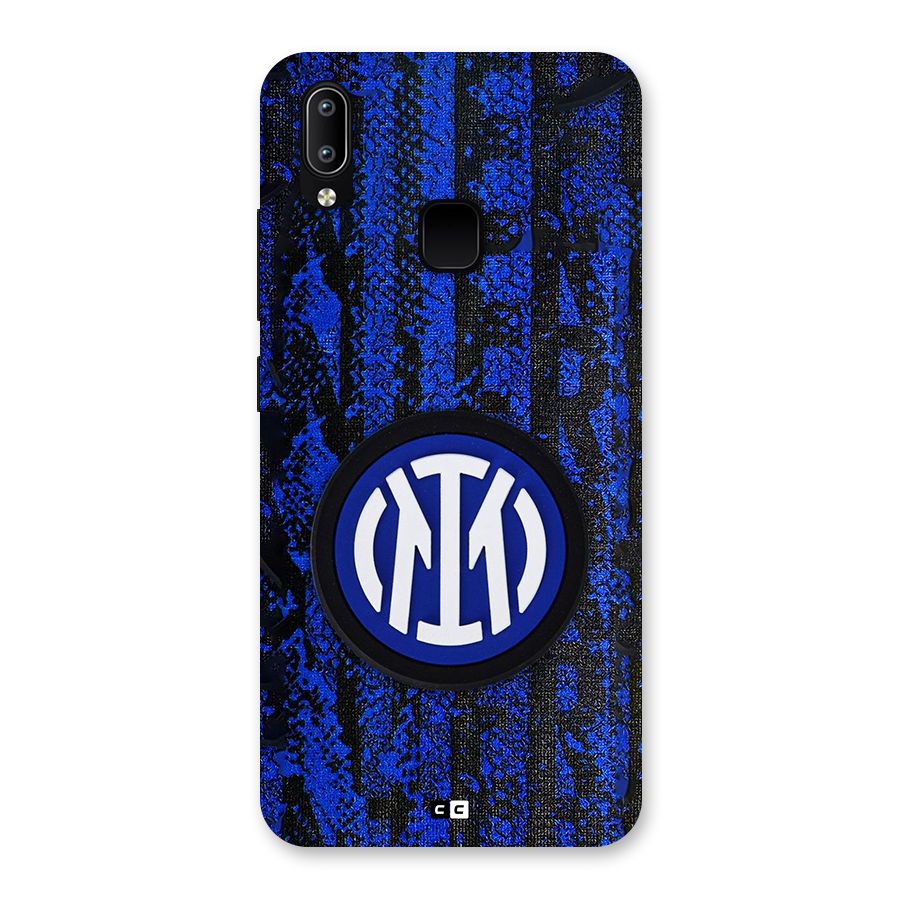 Inter Milan Texture Back Case for Vivo Y95