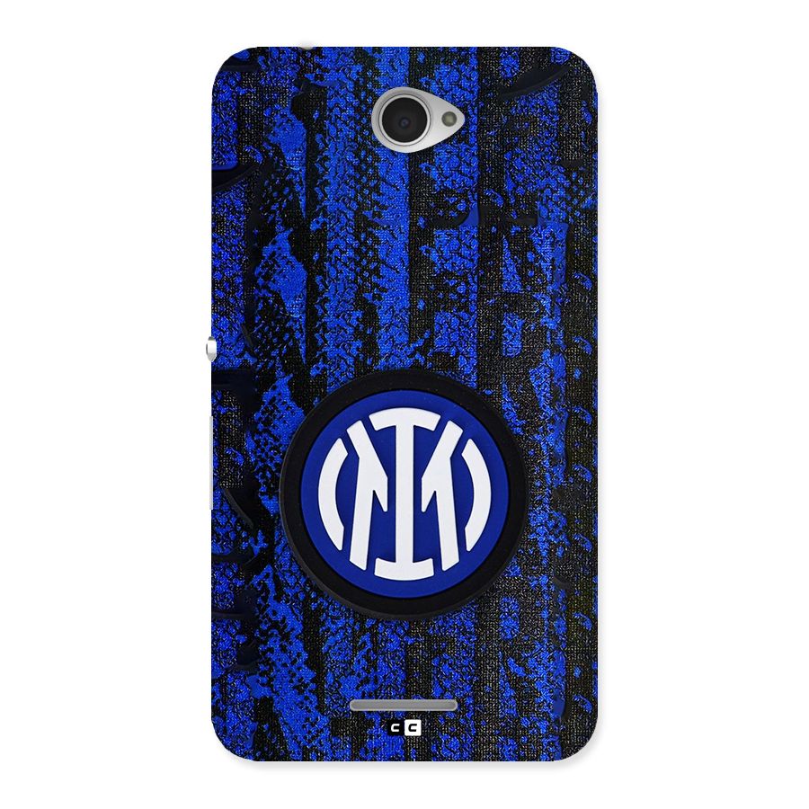 Inter Milan Texture Back Case for Xperia E4