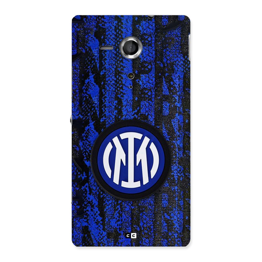 Inter Milan Texture Back Case for Xperia Sp
