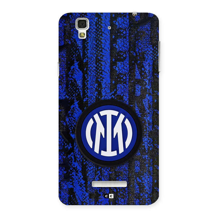 Inter Milan Texture Back Case for Yureka