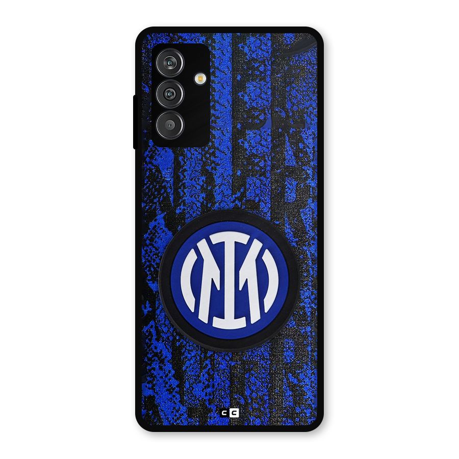 Inter Milan Texture Metal Back Case for Galaxy F13