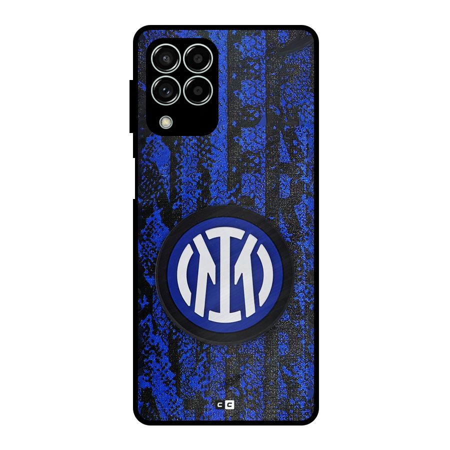 Inter Milan Texture Metal Back Case for Galaxy M33