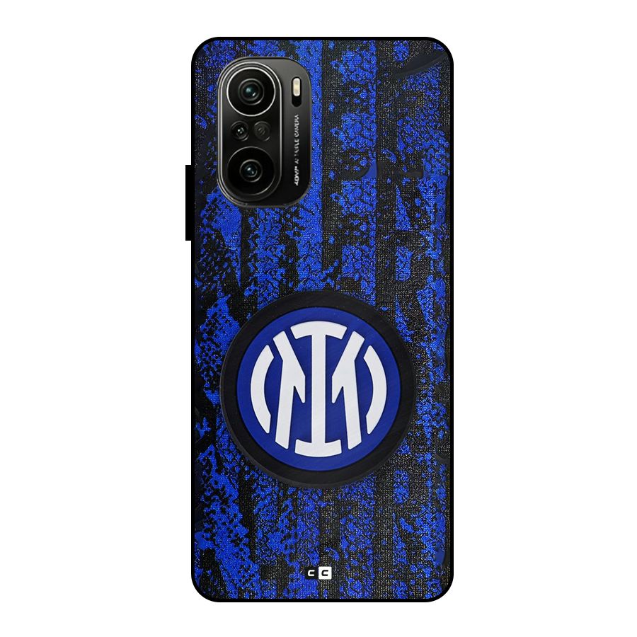 Inter Milan Texture Metal Back Case for Mi 11x