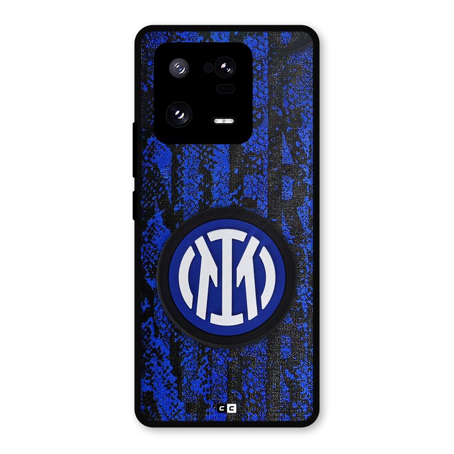 Inter Milan Texture Metal Back Case for Xiaomi 13 Pro